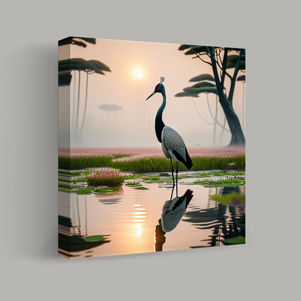 Serenity of the Wetlands — canvas