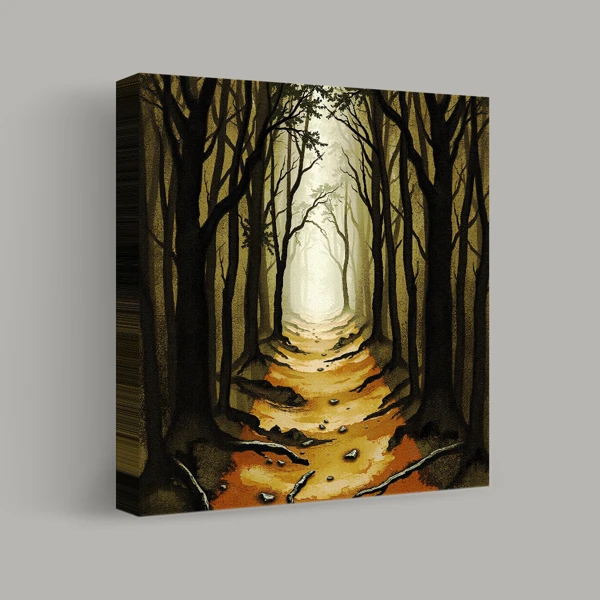Pad door het betoverde bos weergave 1