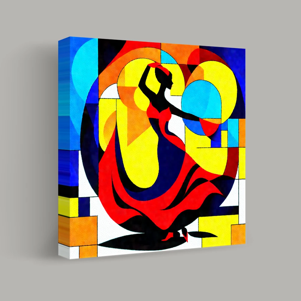 Dance of Colour and Light — canvas