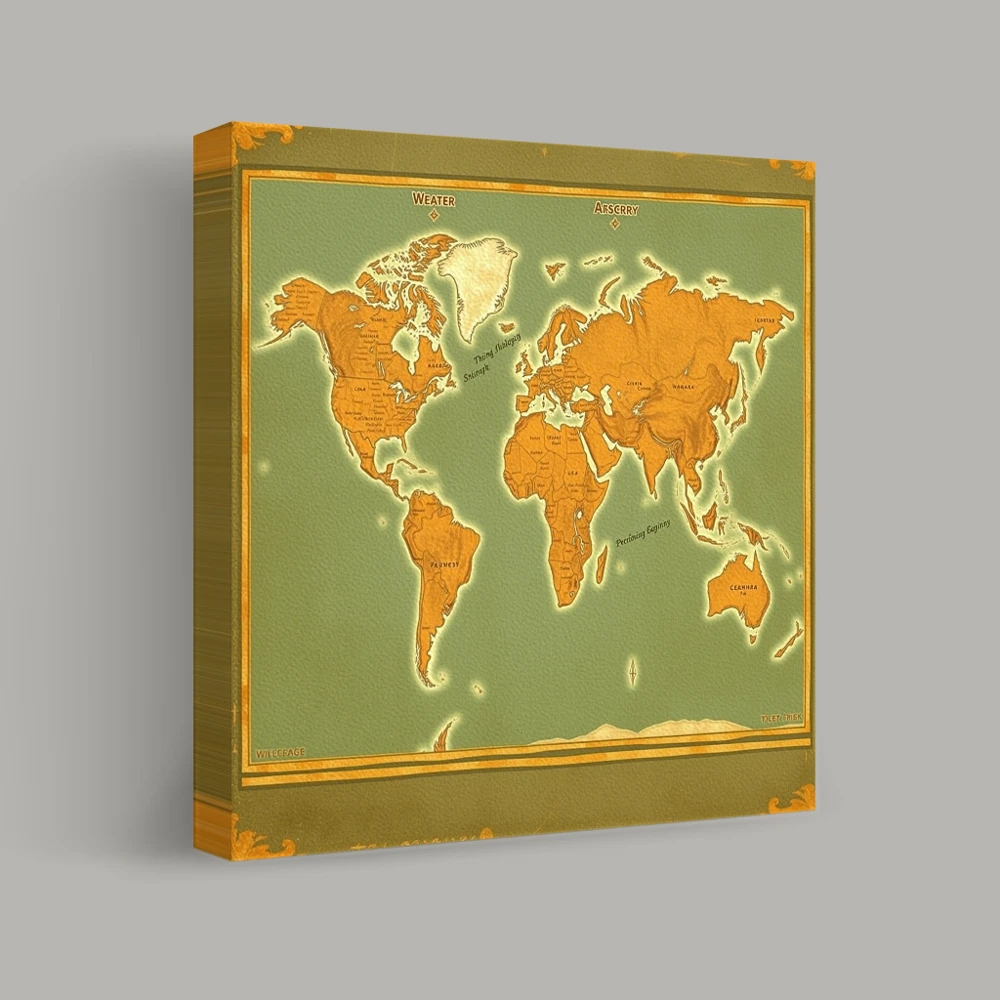 Alternate World Cartography — canvas