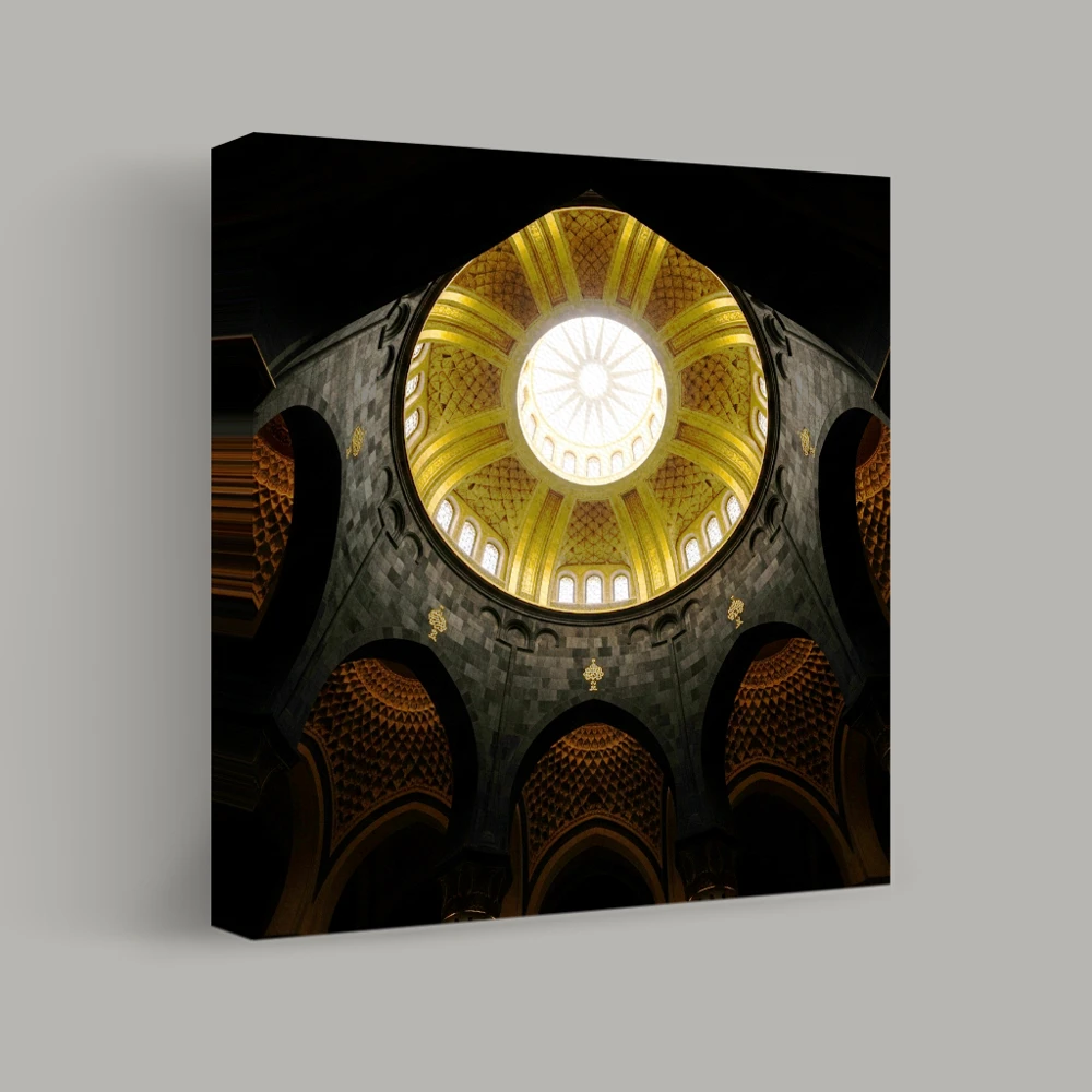 Lumina Through the Dome — canvas