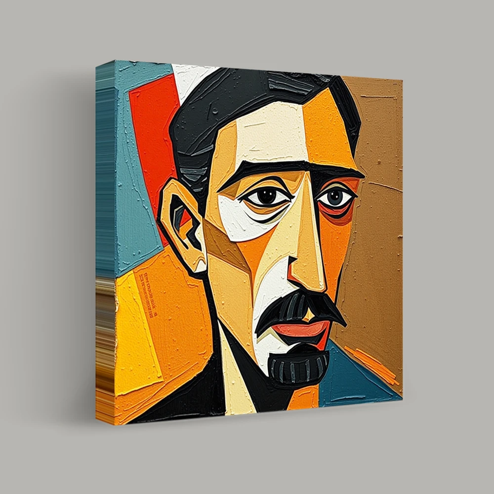 Mosaic of Expressions — canvas