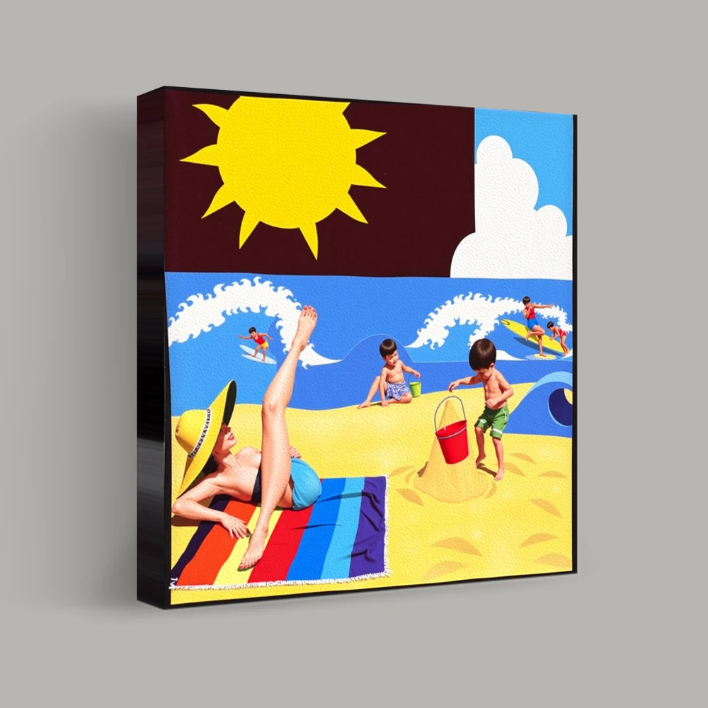Sun and Play — canvas