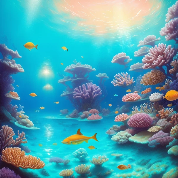 Beneath the Azure Waves