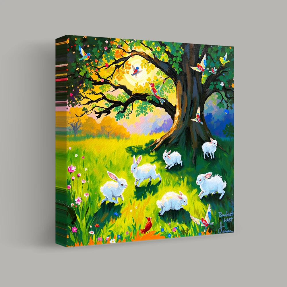 Morning Revelry — canvas
