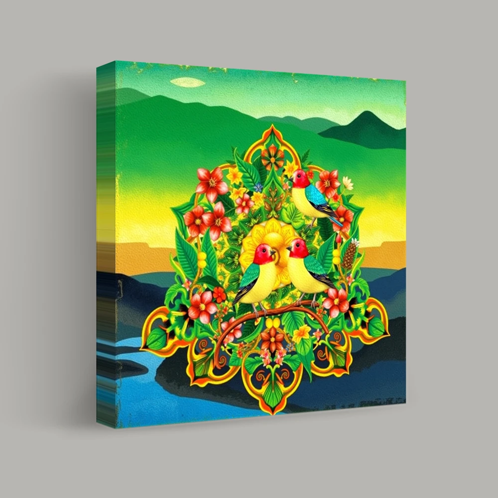 Verdant Chorus — canvas