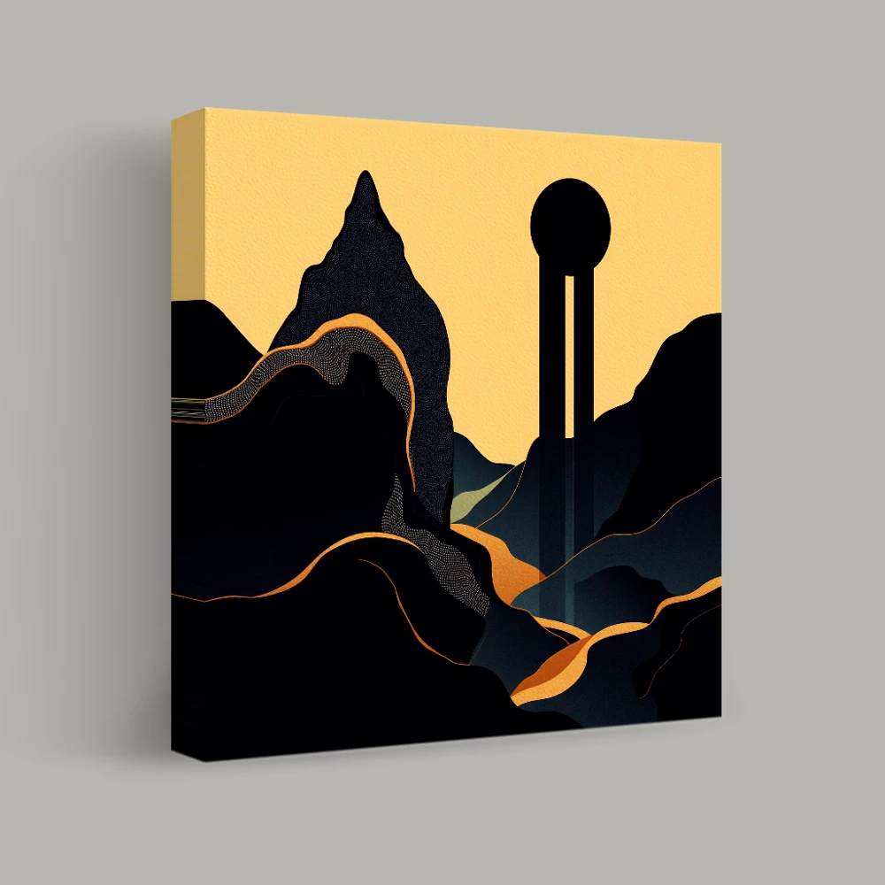 Echo of Solitude — canvas