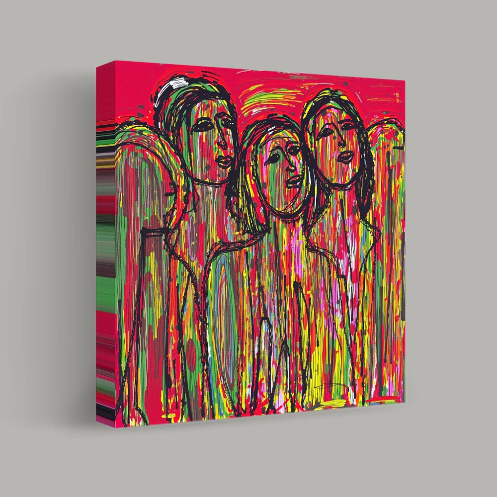 Colori in armonia — canvas