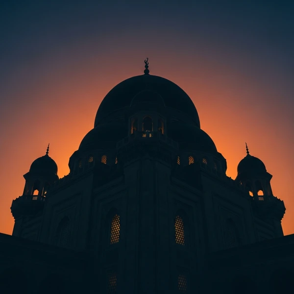 Domes at Dusk