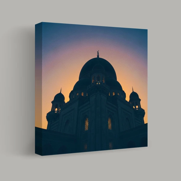 Domes at Dusk view 1