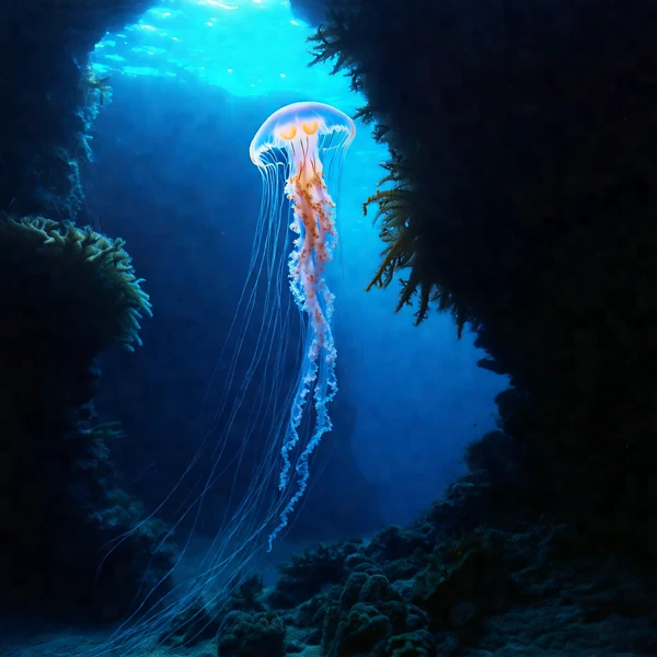 Luminescence Beneath the Waves