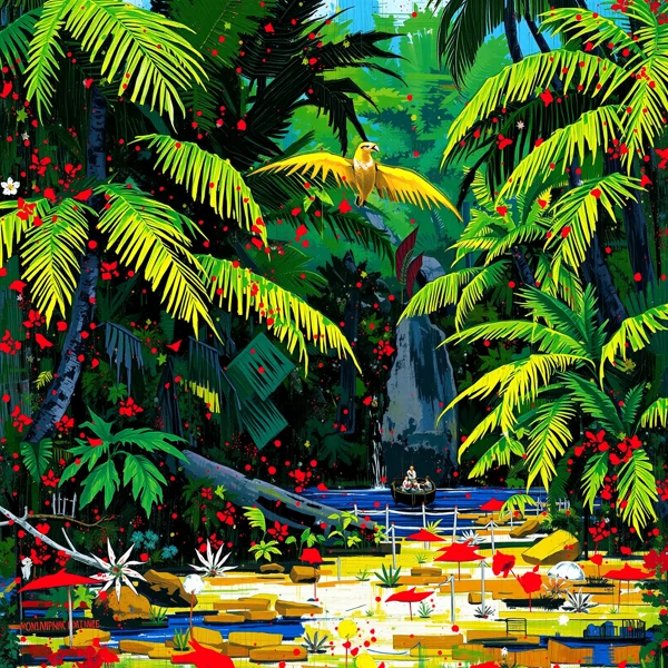 Journey Through the Lush Canopy