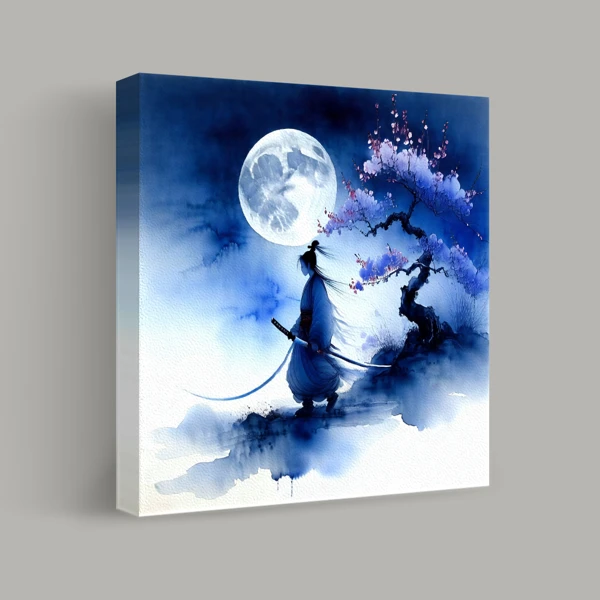 Moonlit Journey of the Samurai view 1