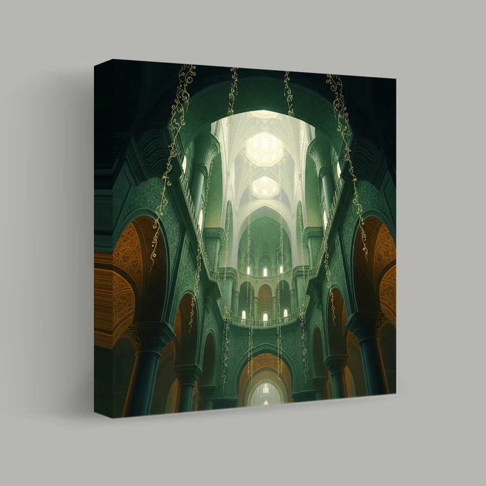 Illuminated Arches — canvas
