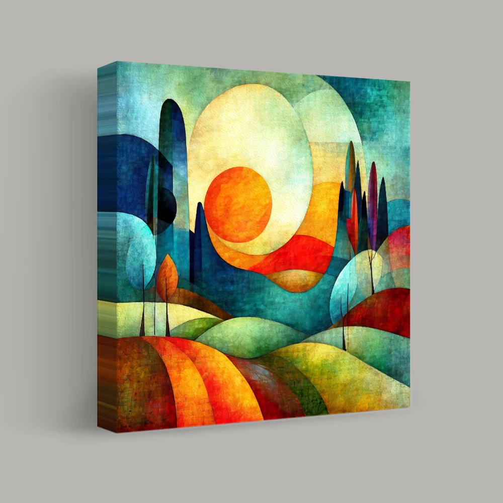 Kaleidoscope Horizons — canvas