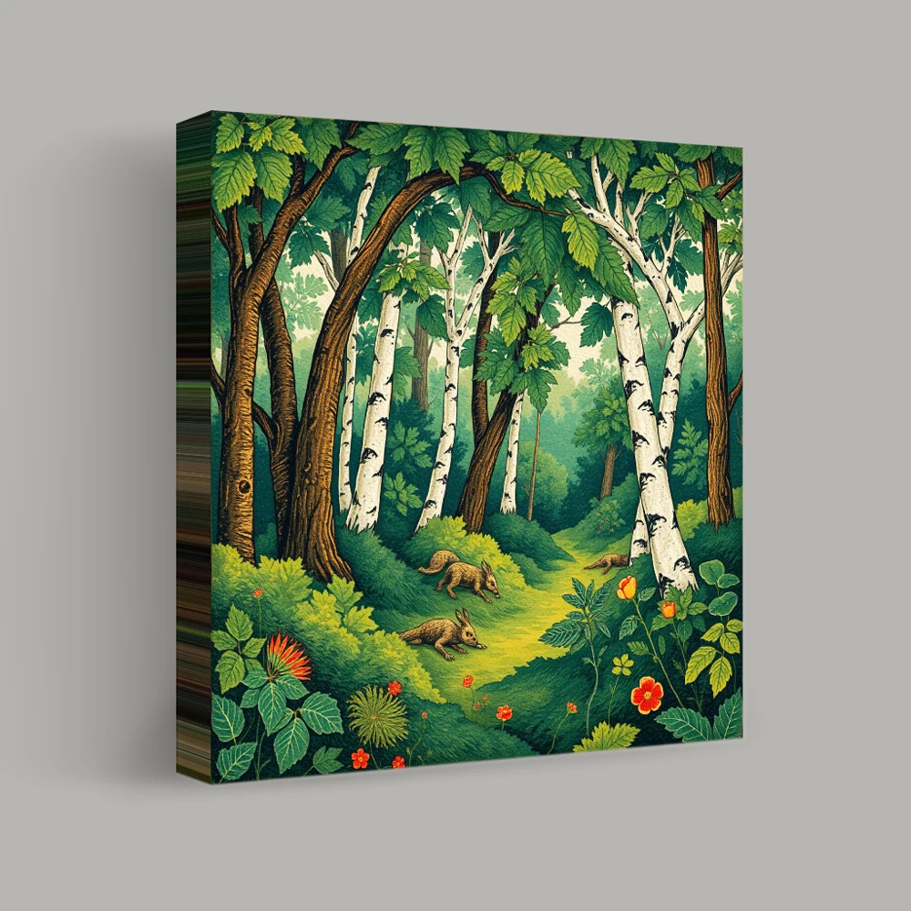 Sinfonia dei boschi — canvas