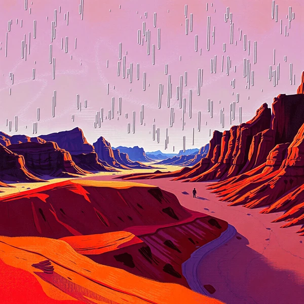 Journey Through the Crimson Canyon