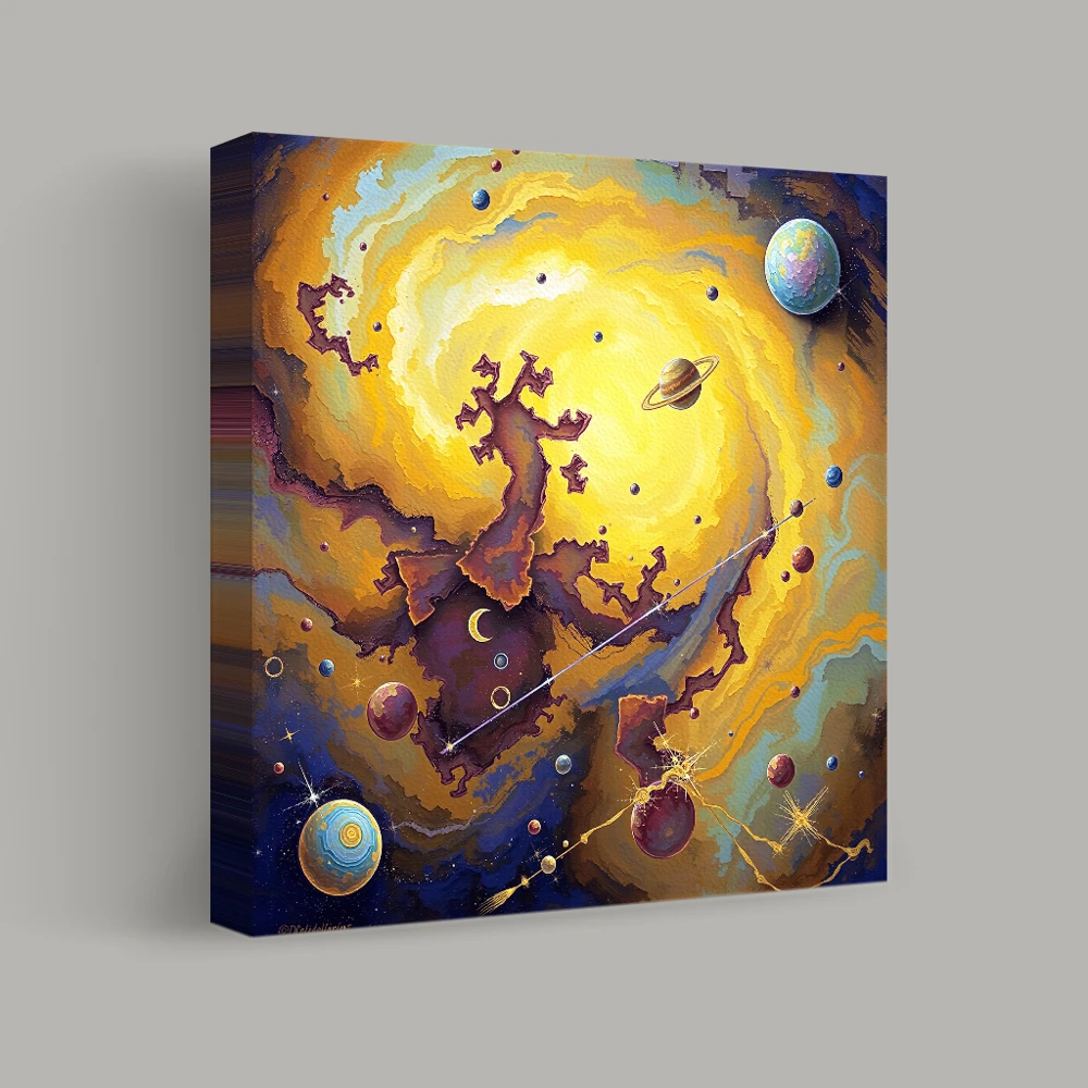 Cosmic Whirl — canvas