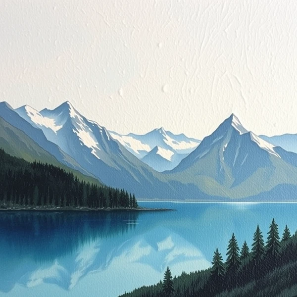 Reflections of Tranquil Peaks