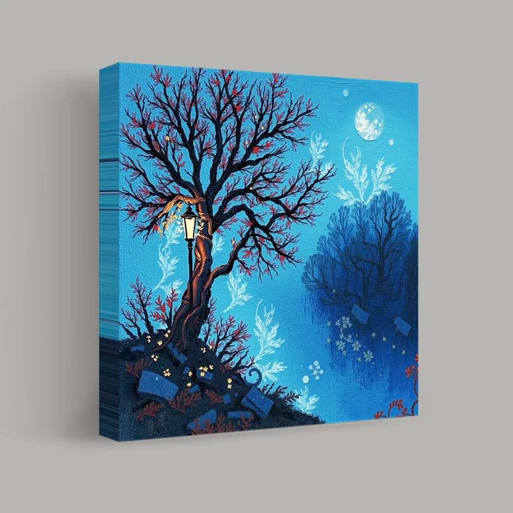 Whispering Shadows of Twilight — canvas