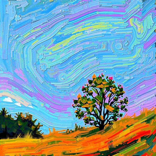 Whispering Fields Under the Cosmos view 2
