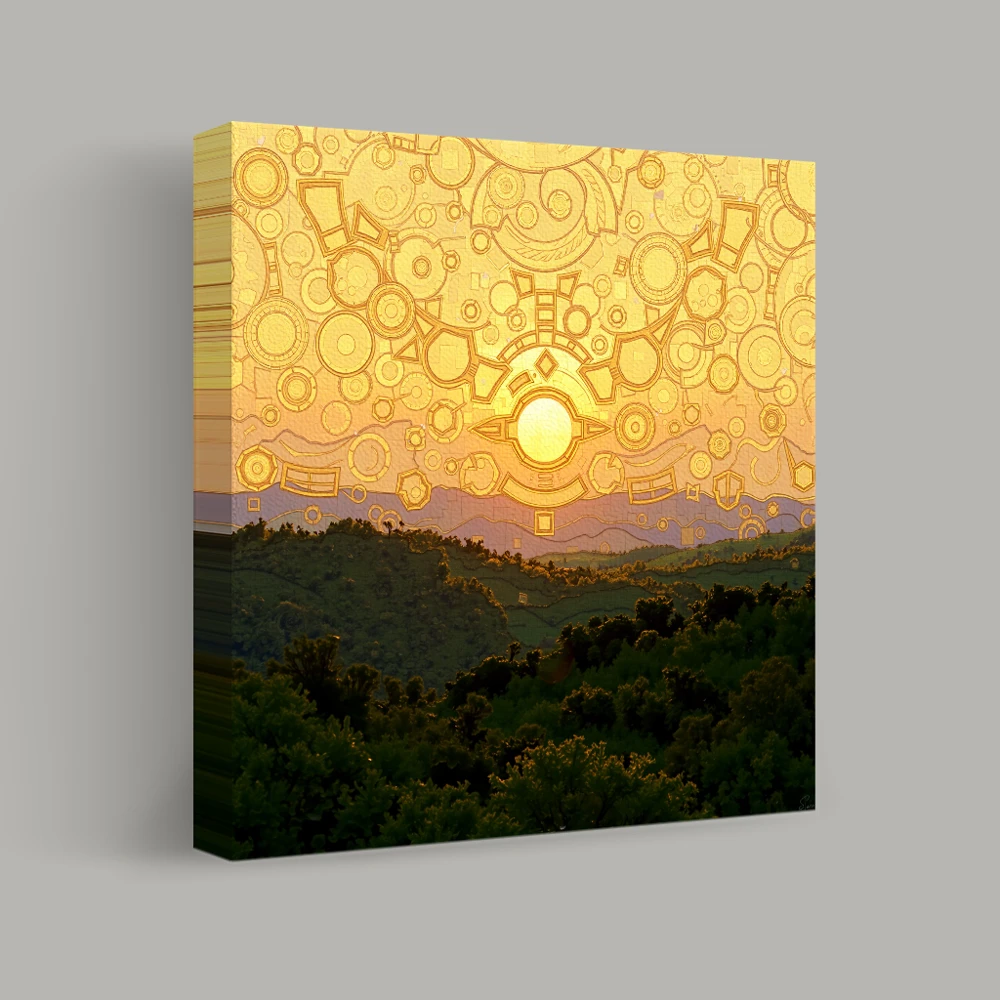 Celestial Cartography — canvas