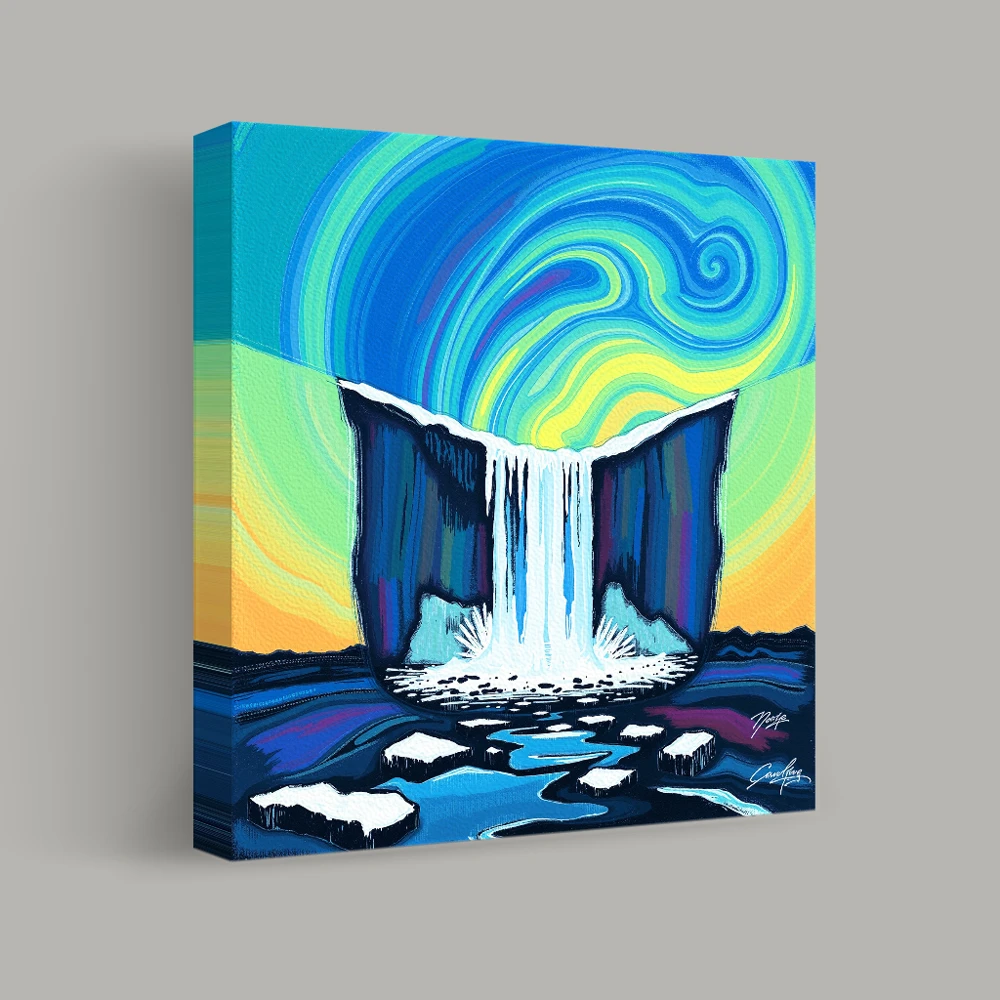 Cascade of Dreams — canvas