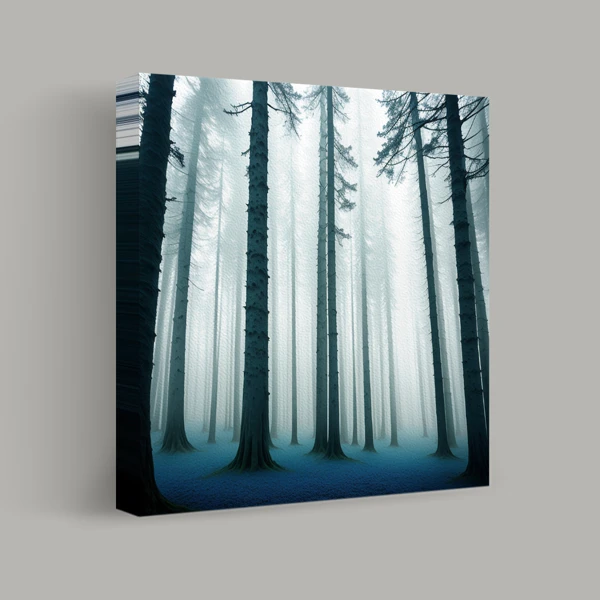 Whispering Pines in the Mist view 1