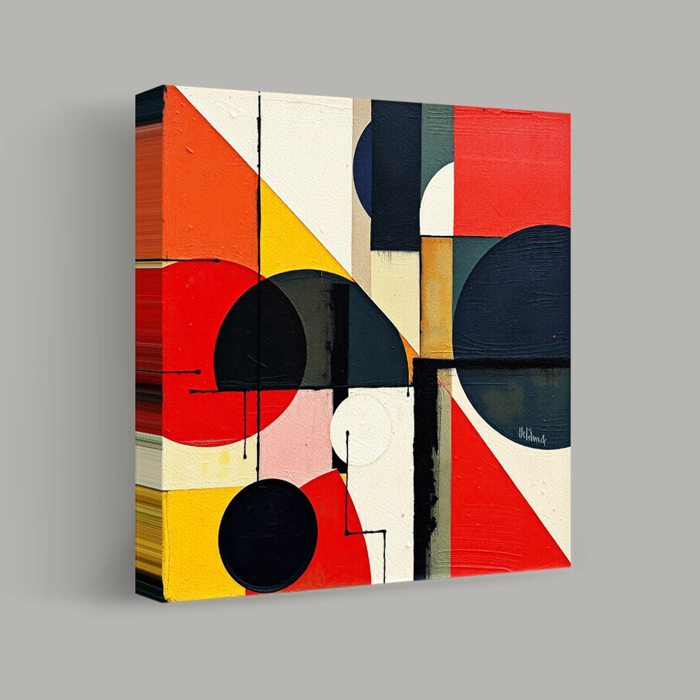 Geometric Harmony — canvas