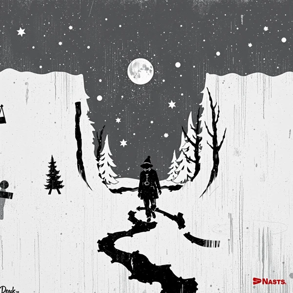 Starlit Winter Journey