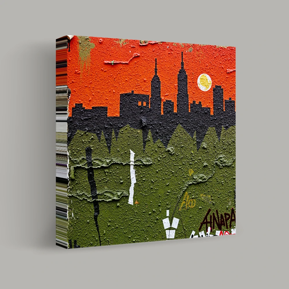 Shadows of the Urban Jungle — canvas