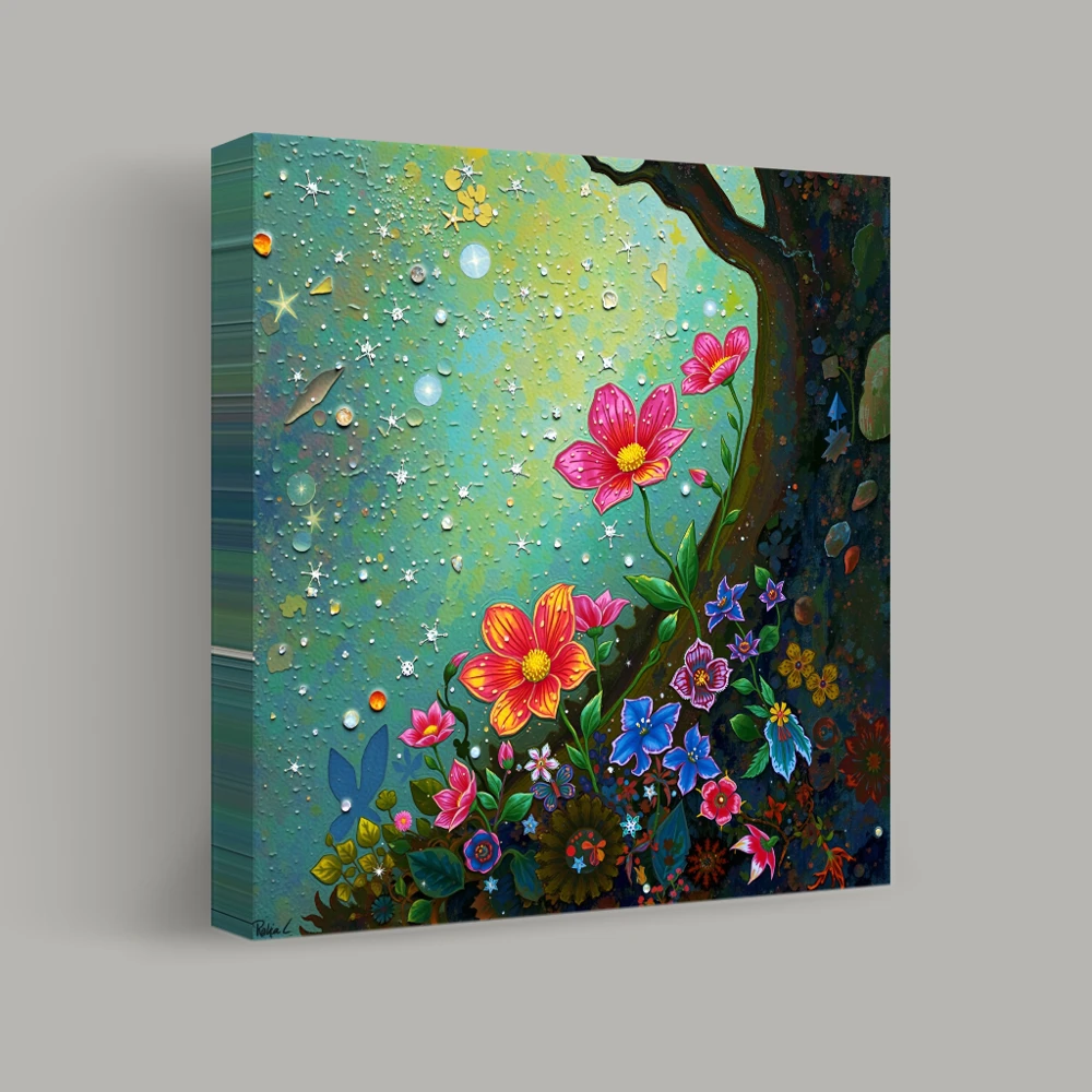 Celestial Garden Symphony — canvas