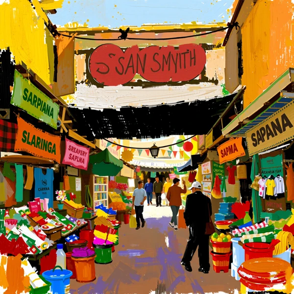 Strolling Through the Vibrant Bazaar