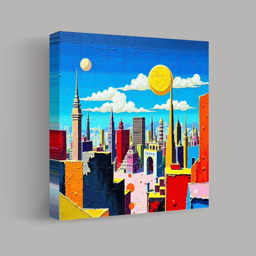 Sunlit Dreamscapes — canvas