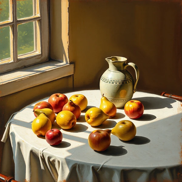Morning Sunlight in the Kitchen view 2