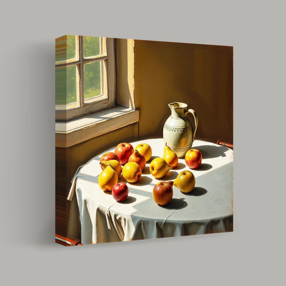 Morning Sunlight in the Kitchen — canvas