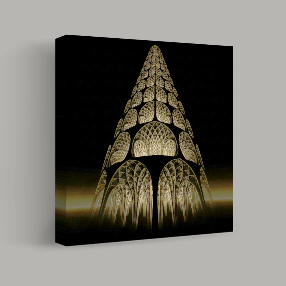Illuminated Ascent — canvas