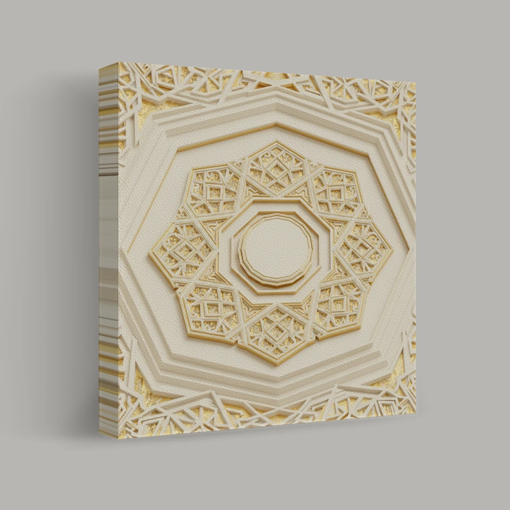 Geometric Harmony — canvas