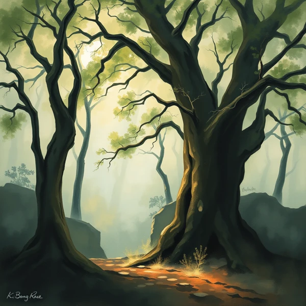 Whispering Forest Light