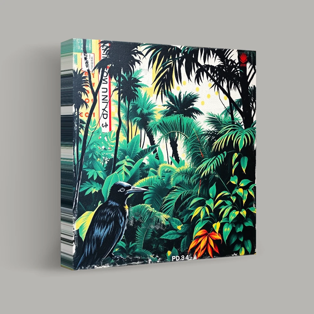 The Jungle's Whisper — canvas