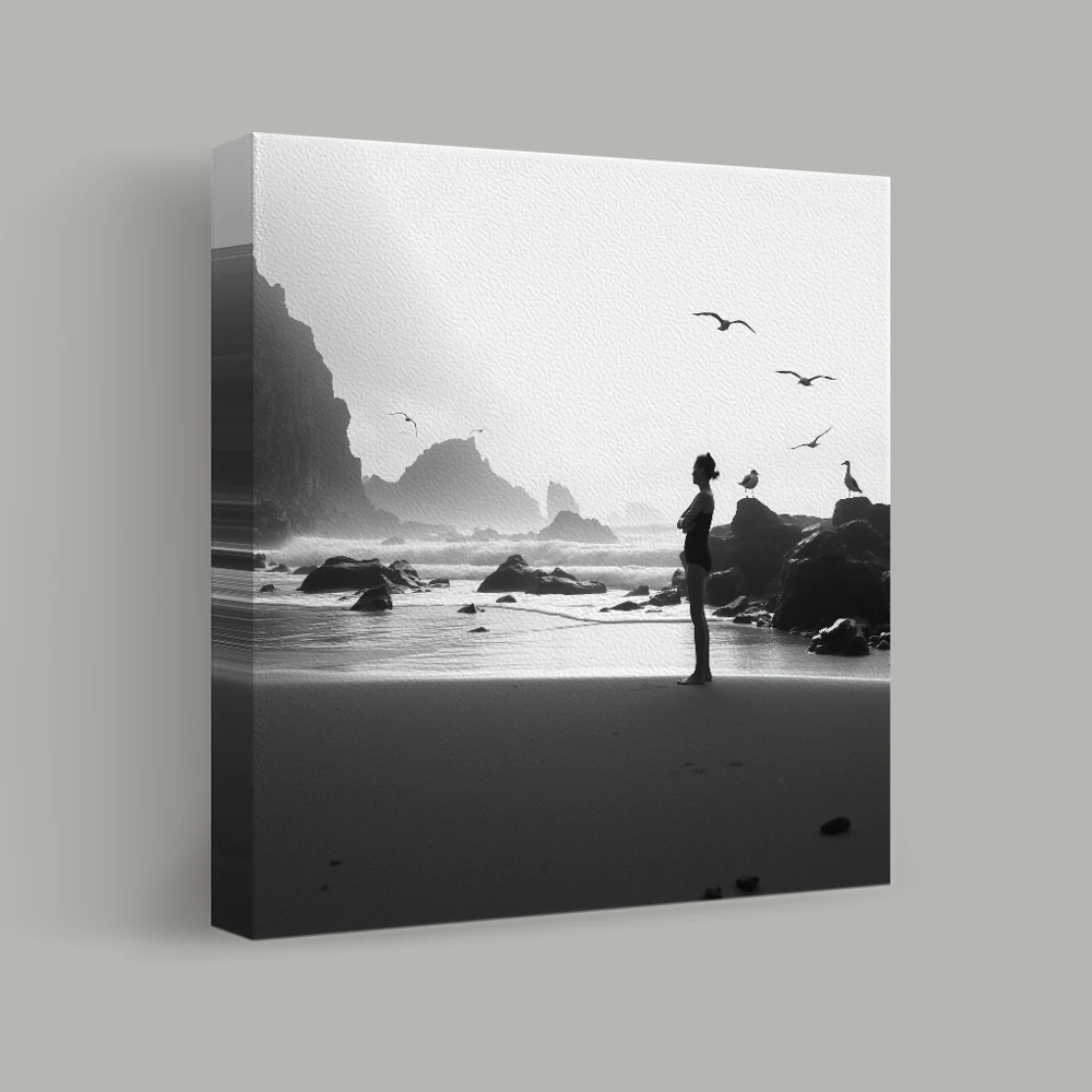 Contours of Reflection — canvas