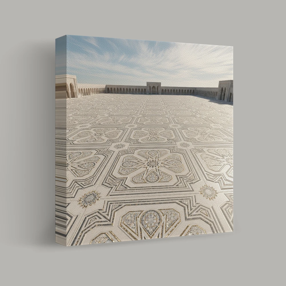 Endless Court — canvas