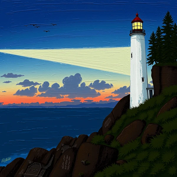 Beacon at Dusk