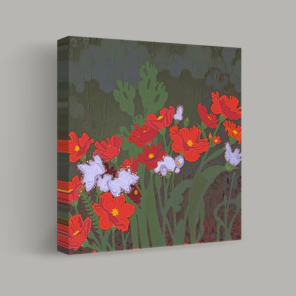 Sinfonia del giardino — canvas