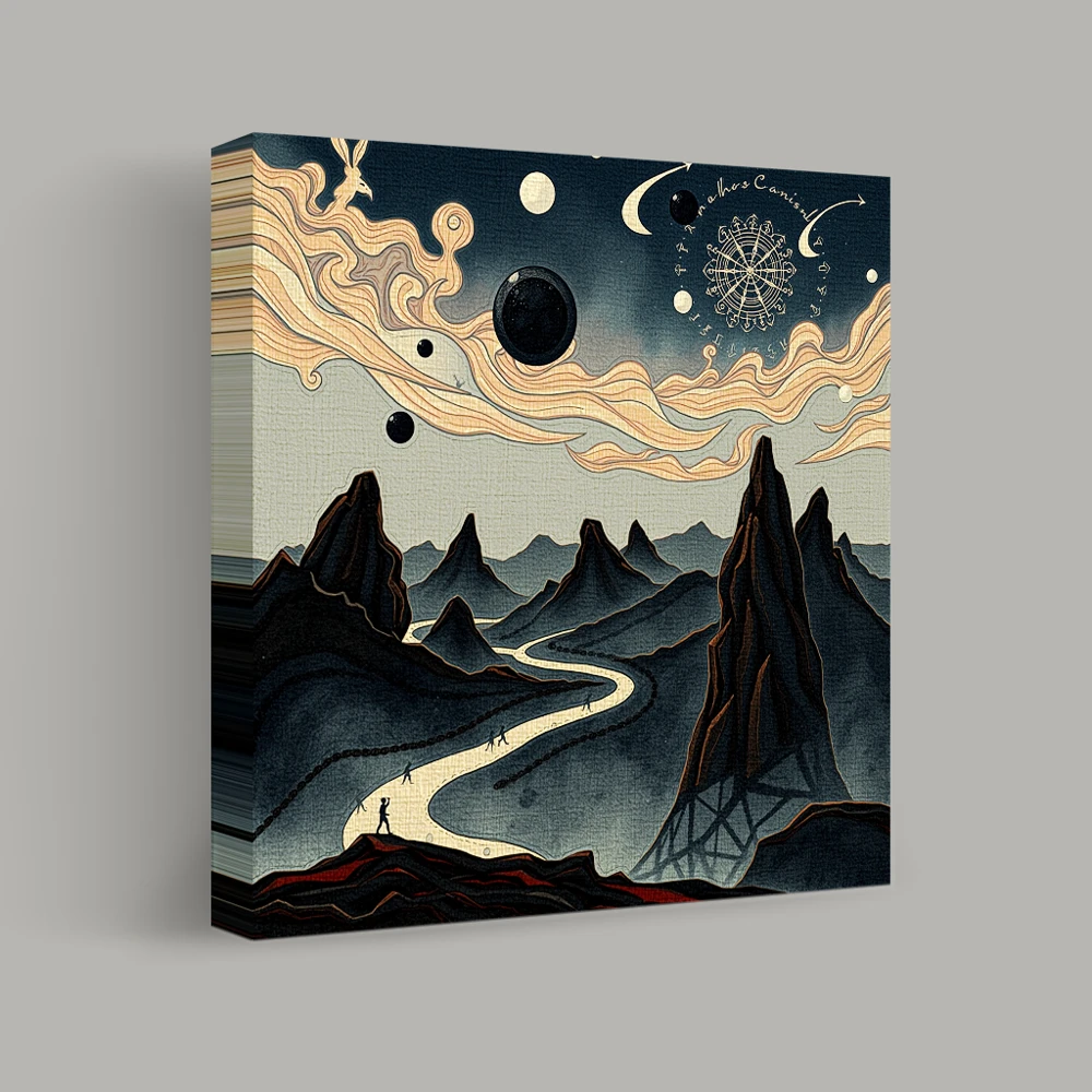 Celestial Cartography — canvas