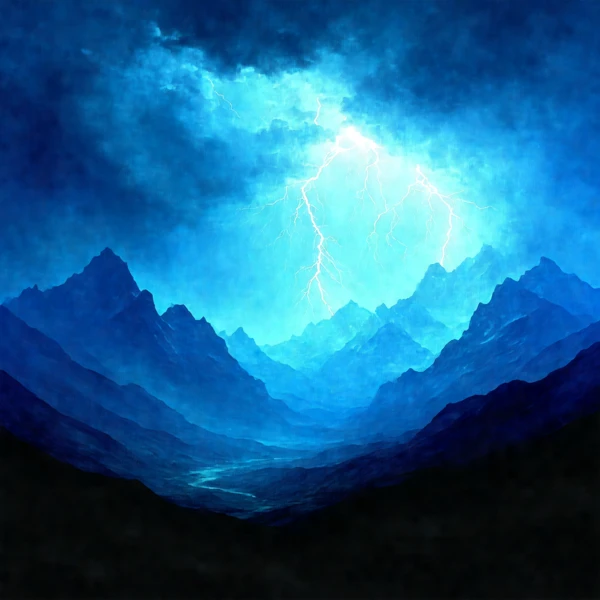 Storm Over the Mountains