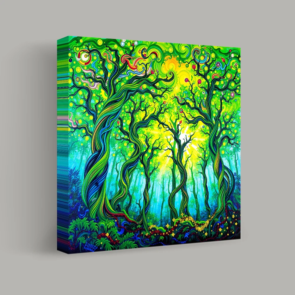 Luminous Whirl — canvas