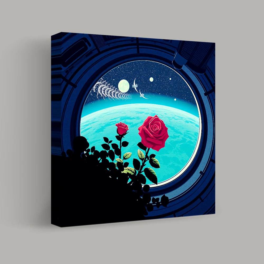 Der Garten des Sternguckers — canvas