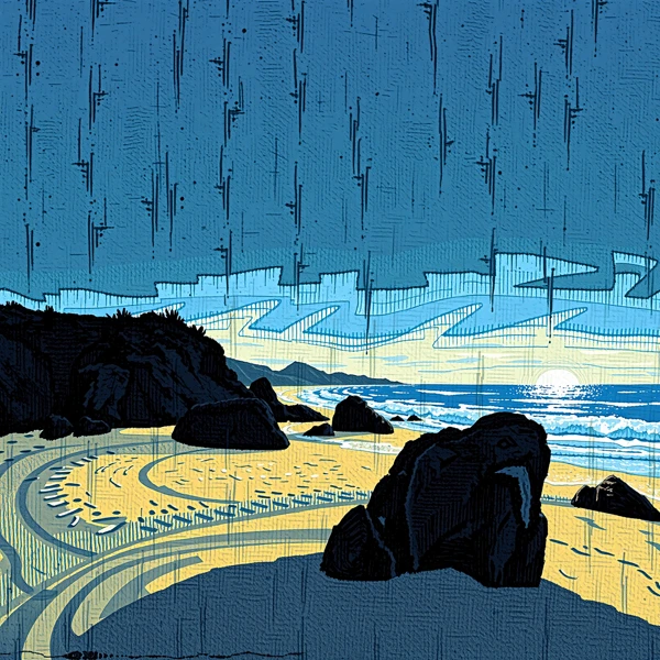 Coastal Reverie at Dusk