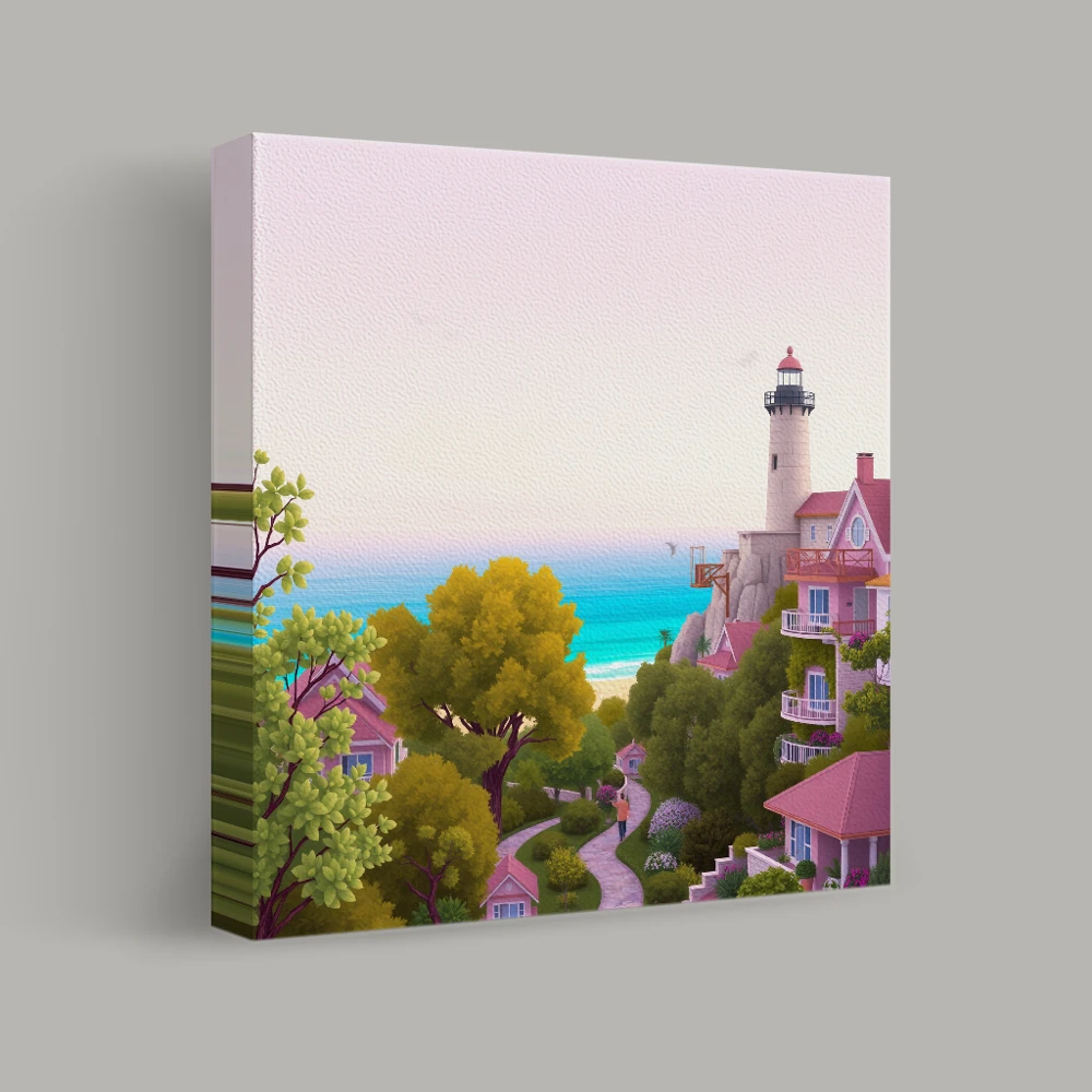 Coastal Beacon — canvas